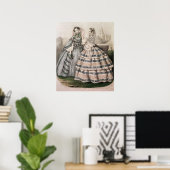 Dag Dress voor 1858, gegraveerd door Barreau Poster (Thuiskantoor)