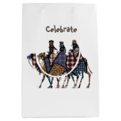 Dag drie Kings vieren Medium Cadeauzakje (Voorkant)