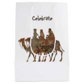Dag drie Kings vieren Medium Cadeauzakje (Achterkant)