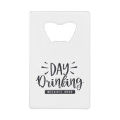 Dag Drink in 2020 Creditkaart Flessenopener (Voorkant)