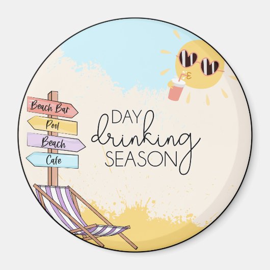 Dag Drink Magneet (Voorkant)