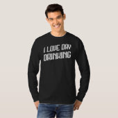 Dag Drink St Patrick's Day Sarcastische grap T-shirt (Voorkant volledig)