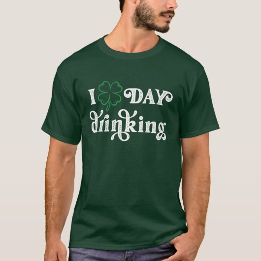 Dag Drink St. Patrick's Day Shirt (Voorkant)