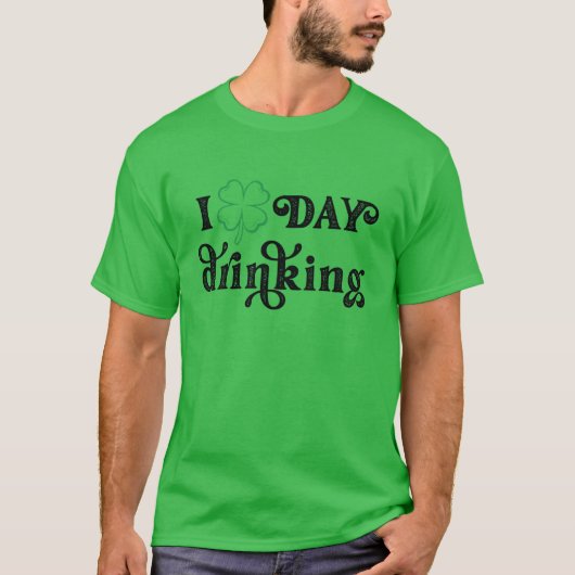 Dag Drink St. Patrick's Day Shirt (Voorkant)