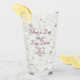 Dag Drink - Voor haar! door Jeff Willis Art Glas