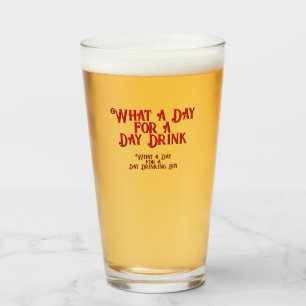 Dag Drink - Voor hem! door Jeff Willis Art Glas