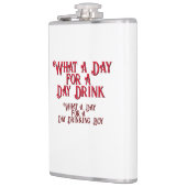 Dag Drink - Voor hem! door Jeff Willis Art Heupfles (Links)