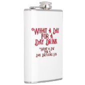 Dag Drink - Voor hem! door Jeff Willis Art Heupfles (Rechts)