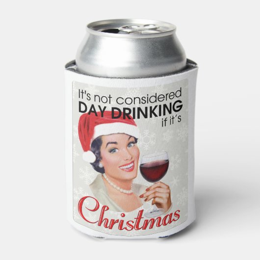 dag drink vrouwen blikjeskoeler (Blikje Voorkant)