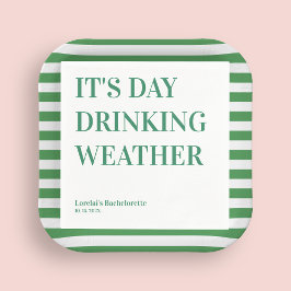 Dag Drink Weer Funny Bachelorette Servet