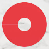 Dag Drink wijnglas charmes door KAB Wijnglaslabel (Achterkant)