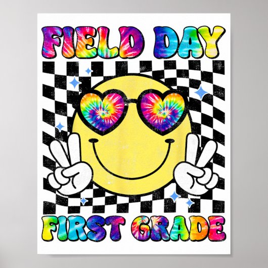 Dag Eerste Grade Leraar Laatste Dag van de School Poster (Voorkant)