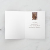 Dag en goed Luck van de groep van ons Beren Kaart (Binnen)