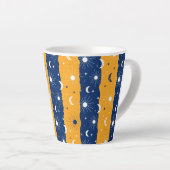 Dag en nacht 2 latte mok (Rechterhoek)