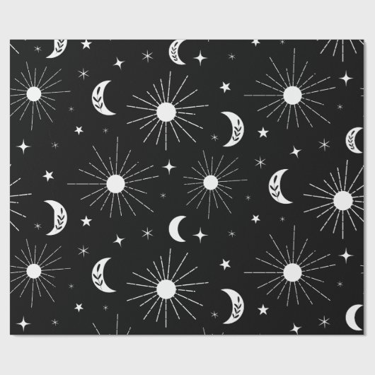 Dag en nacht 3 cadeaupapier (Vlak)