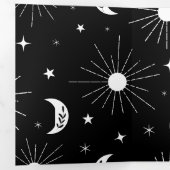 Dag en nacht 3 drieluik wenskaart (Binnenzijde eerst)