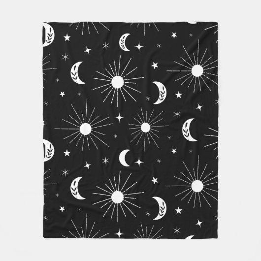 Dag en nacht 3 fleece deken (Voorkant)