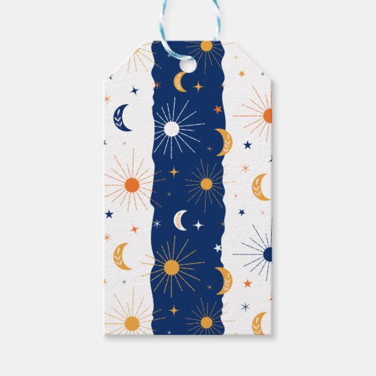 Dag en nacht cadeaulabel (Voorkant)