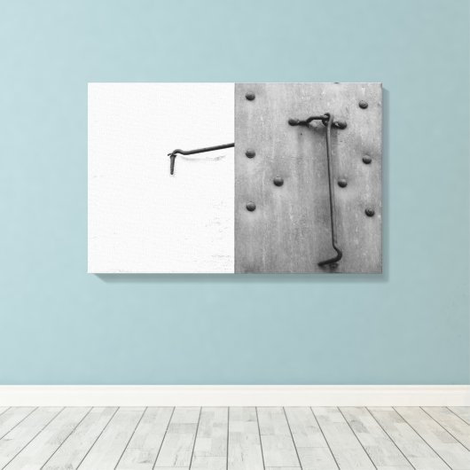 Dag en nacht canvas afdruk (Insitu (Houten vloer))