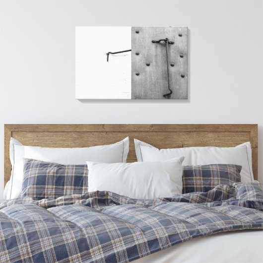 Dag en nacht canvas afdruk (Insitu (Slaapkamer))