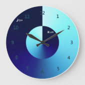 Dag en nacht grote klok (Voorkant)