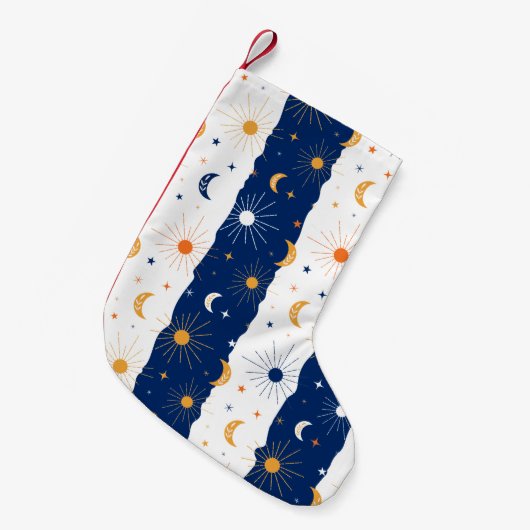 Dag en nacht kleine kerstsok (Voorkant (Hangend))