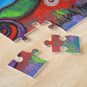 Dag en nacht op Aarde Puzzle Legpuzzel (Zijkant)
