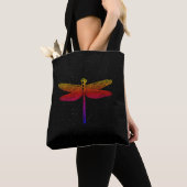 Dag en nacht Rainbow Insect Science Bug Tote Bag (Dichtbij)