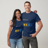 Dag en Nacht retro T-shirt (Unisex)