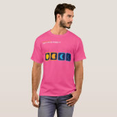 Dag en nacht t-shirt (Voorkant volledig)