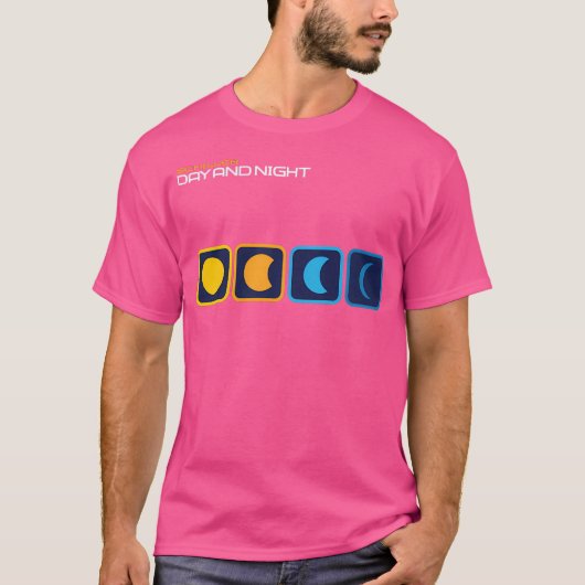 Dag en nacht t-shirt (Voorkant)