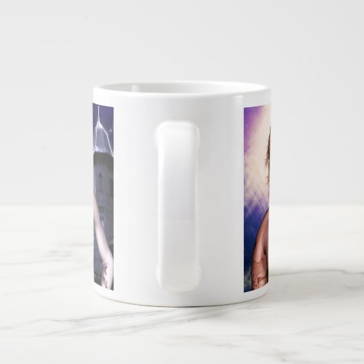 Dag en Night Fantasy Art Mok (Achterkant)