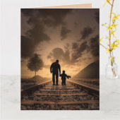 DAG EN SON BIRTHDAY SUNSET TRACKS KAART (Gele Bloem)