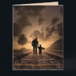 DAG EN SON BIRTHDAY SUNSET TRACKS KAART<br><div class="desc">HAPPY BIRTHDAY TRACKS KAART</div>