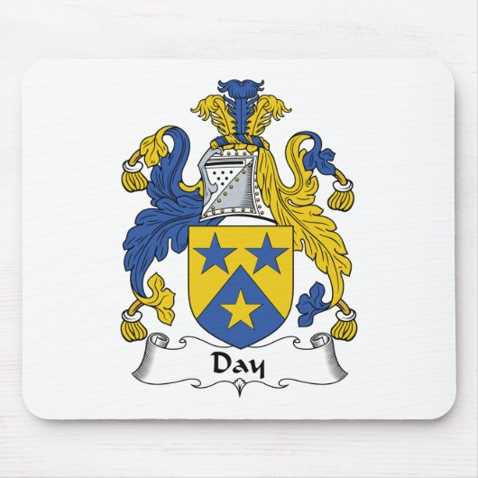 Dag Familie Crest Muismat (Voorkant)