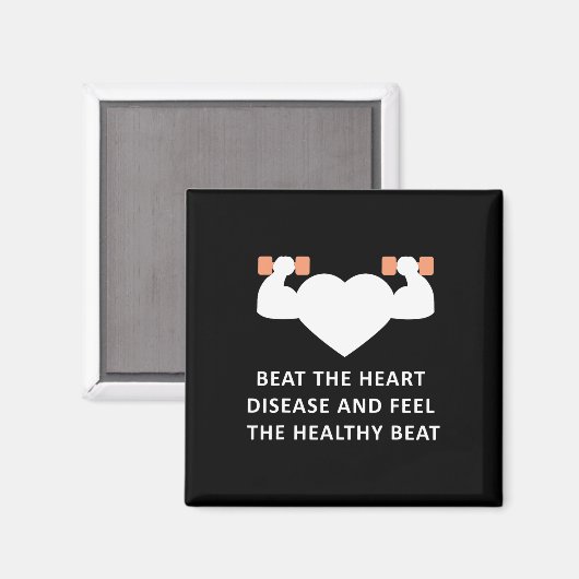 Dag Februari Hartziekte Voor Mannen & Kamp; Vrouwe Magneet (Voorkant / Achterkant)