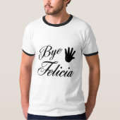 Dag Felicia Fancy Waving Hand T-shirt (Voorkant)