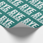 Dag Felicia Funny Farewell Cadeaupapier (Hoek)