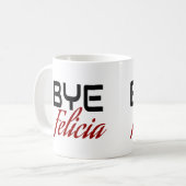 Dag Felicia Funny Koffiemok (Voorkant links)
