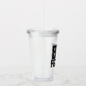 Dag Felicia Funny Meme Acryl Drinkbeker (Rechts)