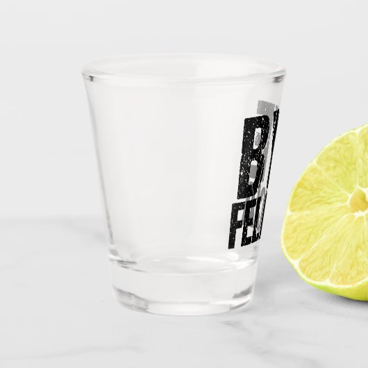 Dag Felicia Funny Meme Shot Glas (Links)