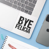 Dag Felicia Funny Meme Sticker (Laptop met iPhone)