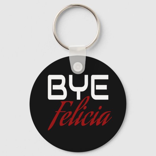 Dag Felicia Funny Sleutelhanger (Voorkant)