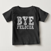 Dag Felicia grappig baby shirt (Voorkant)
