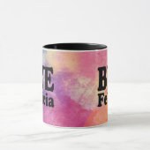 Dag Felicia grappige mok van de kleur van koffie (Midden)