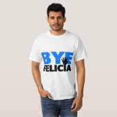 Dag Felicia Hand Wave Bold Blue T-shirt (Voorkant volledig)