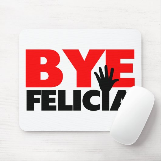 Dag Felicia Hand Wave Muismat (Met muis)