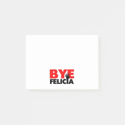 Dag Felicia Hand Wave Post-it® Notes (Voorkant)