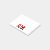Dag Felicia Hand Wave Post-it® Notes (Schuin)