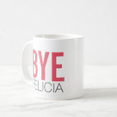 Dag Felicia! Meme Funny Quote Koffiemok (Voorkant links)